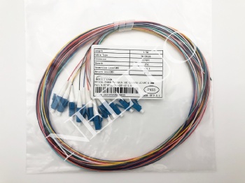 Pigtails 0.9mm 12C Colored LC/UPC SM single mode