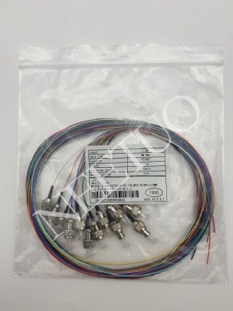 Pigtails 0.9mm 12C colored FC/UPC multimode OM2