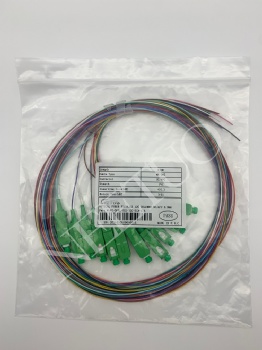 Pigtail 0.9mm 12C Colored SC/APC OM2 Multimode