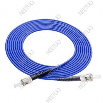 Spiral steel tube armored patch cord 1F ST-ST