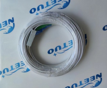 2F Indoor FTTH Drop Cable Pigtail SC/UPC+SC/APC