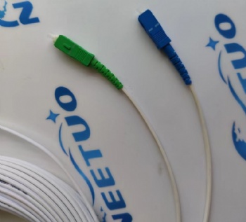 2F Indoor FTTH Drop Cable Pigtail SC/UPC+SC/APC