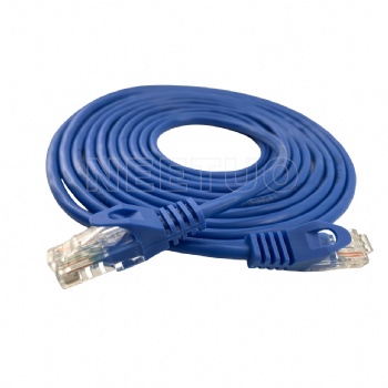 CAT5e UTP(Unshielded) PVC CM Patch Cable Snagless Molded Boot 26AWG Pure Copper