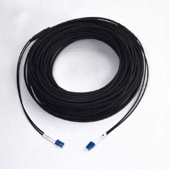 5.0mm Armored Fiber Optic Patch Cord 2FO Bend Insensitive G657A1